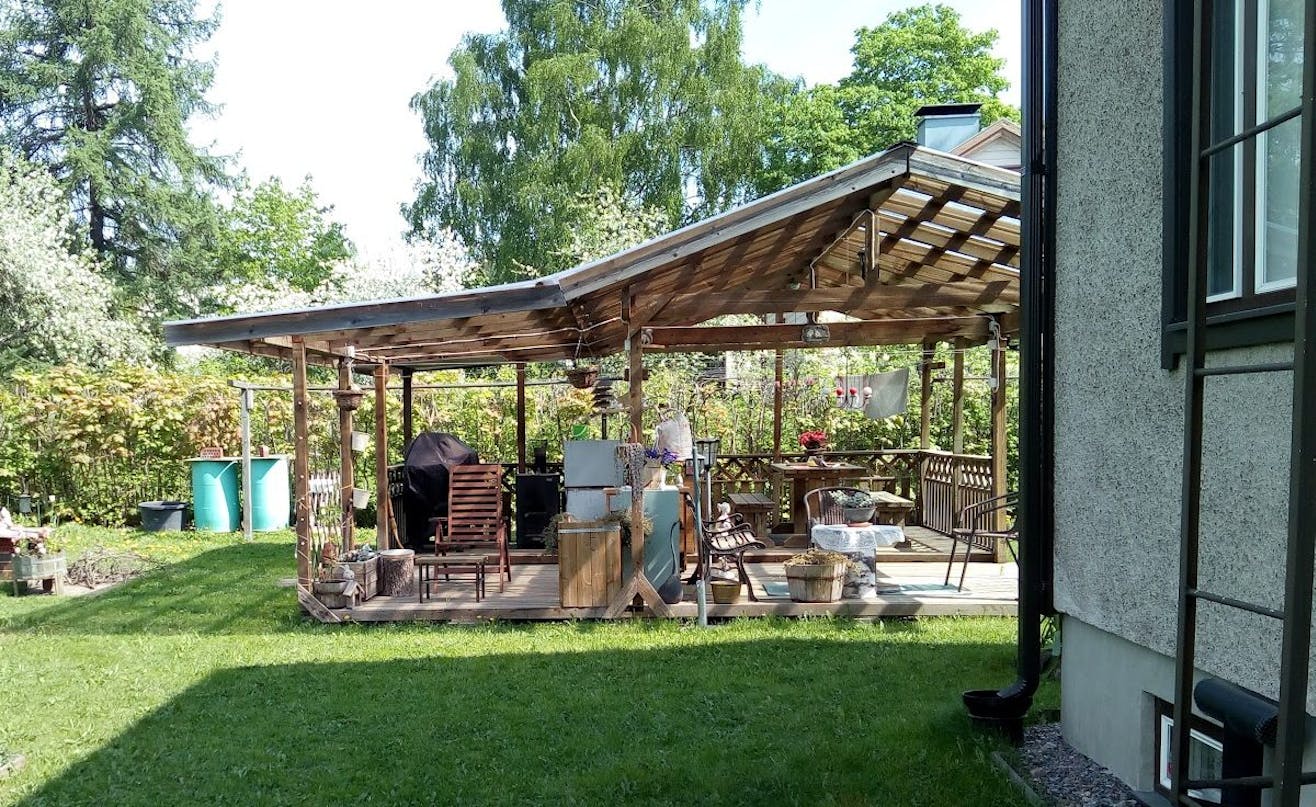 Overdækket terrasse Overdækket terrasse